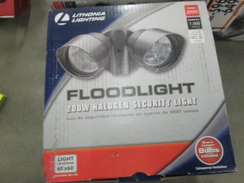 lot 209 image: Lithonia Lighting 2-Lamp Outdoor Br...