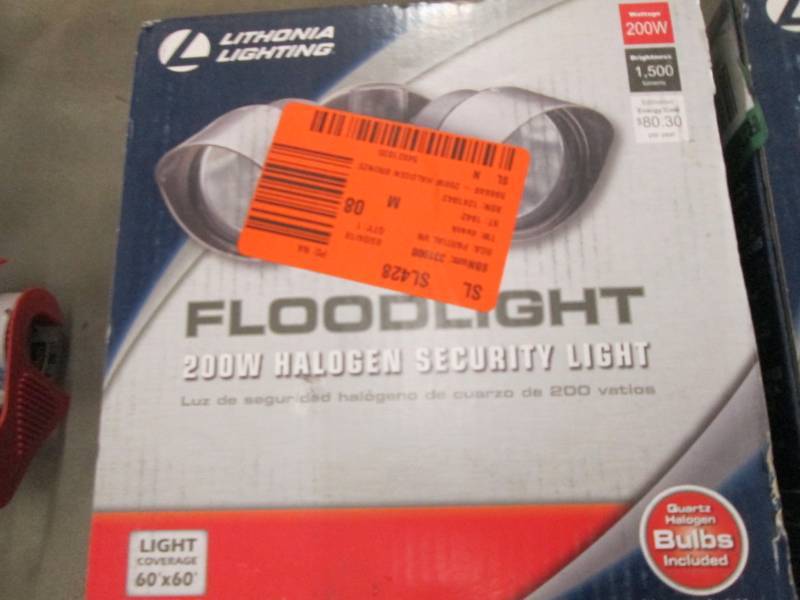 lot 211 image: Lithonia Lighting 2-Lamp Outdoor Br...