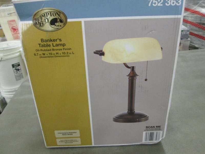 lot 218 image: Hampton Bay 15 in. Oil Rubbed Bronz...