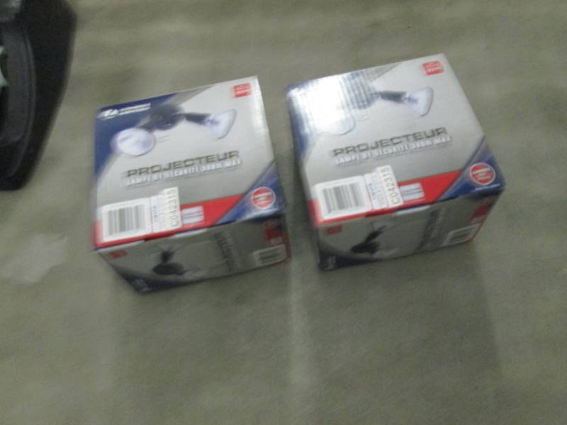 lot 231 image: Lot of 2 Lithonia Lighting 2-Light ...