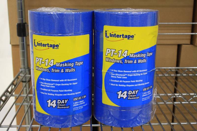 lot 24 image: 12 Rolls of 1.5 Blue Masking Tape  New