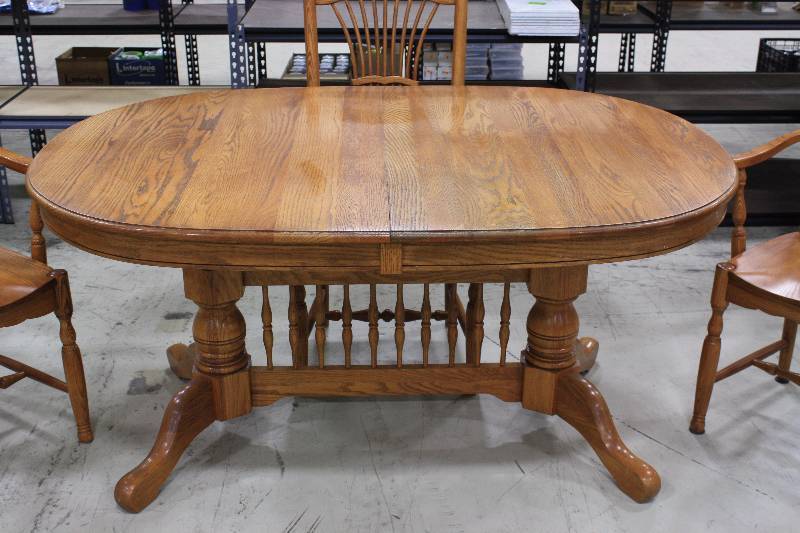 Keller Solid Oak Dining Room Set