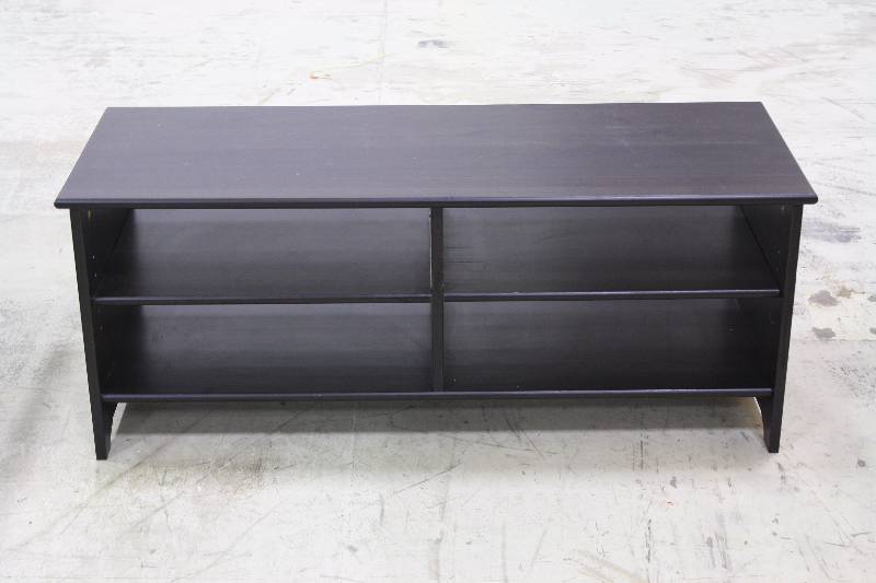 lot 185 image: Black Entertainment and TV Stand