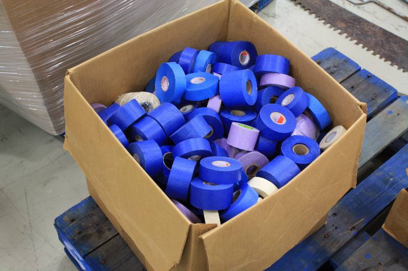 lot 175 image: Box of Small rolls of Tape