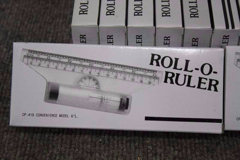 lot 89 image: Roll-o-Rulers 12pack
