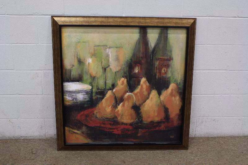 lot 93 image: Large Picture with Frame
