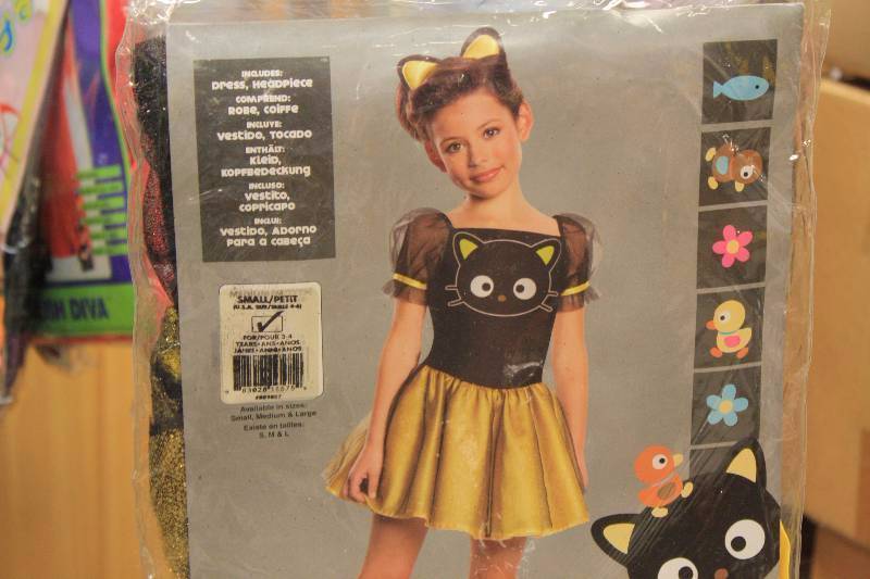 lot 207 image: Choco Cat Size Small Costume Size 4-6