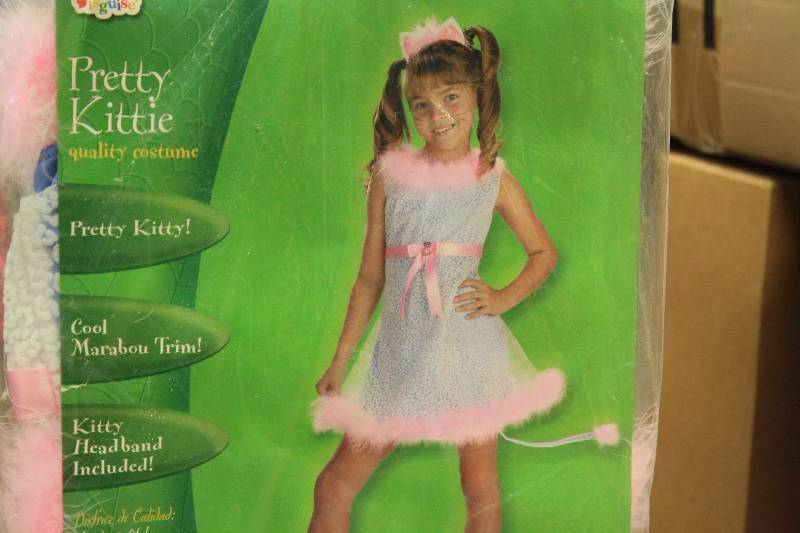 lot 203 image: Pretty Kitty Kids Costume Size 4-6