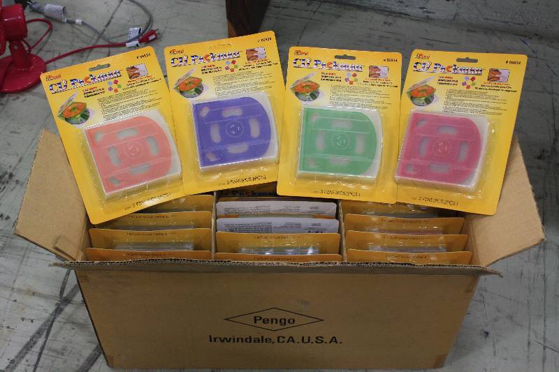 lot 75 image: Box of Durable CDDVD Cases - New 108 Qty