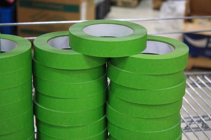 lot 161B image: 38 Rolls of 1 Green Tape