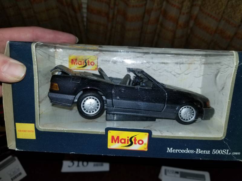 maisto mercedes benz 500sl 1989