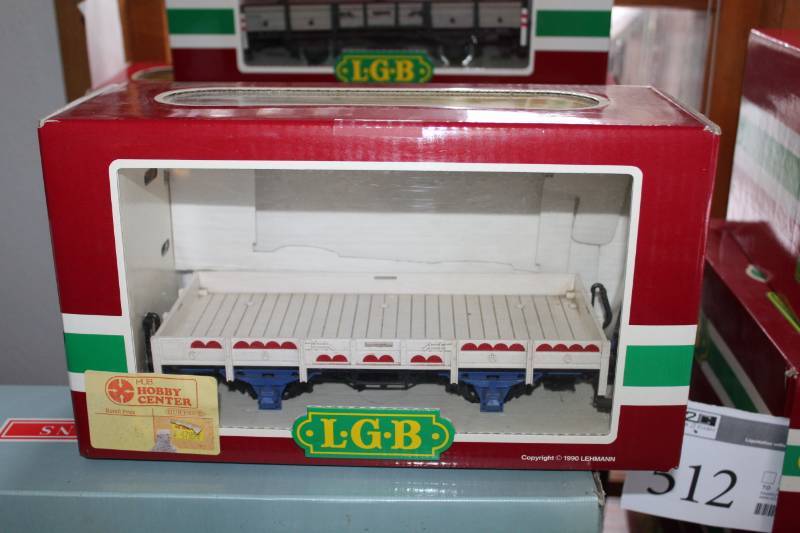 lot 506 image: LGB Scale Train The Big Train Cassa Rail Car
