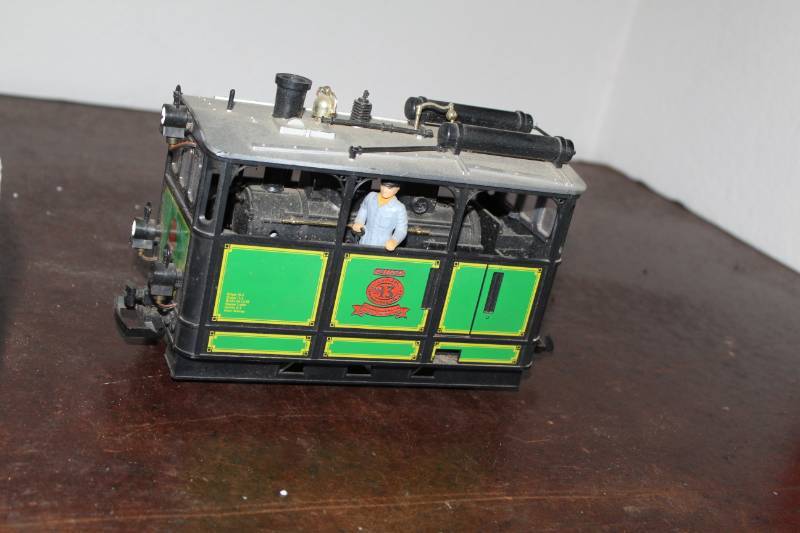 lot 512 image: LGB Scale Train The Big Train Street Car