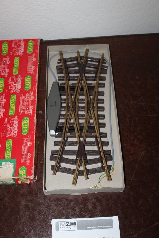 lot 464 image: LGB Scale Train Track Switch