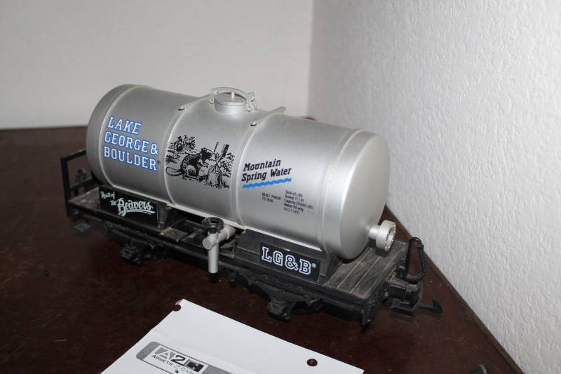 lot 486 image: Scale Train Lake George & Boulder Chemical Car