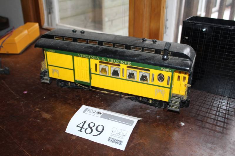 lot 489 image: Scale Train Virginia & Truckee Passenger Car