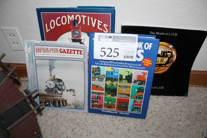 lot 525 image: Scale Model Train Magazines, Books - Gazette, Garden Railways, The Great Book of Trains, Locomotive, LGB 20 Years