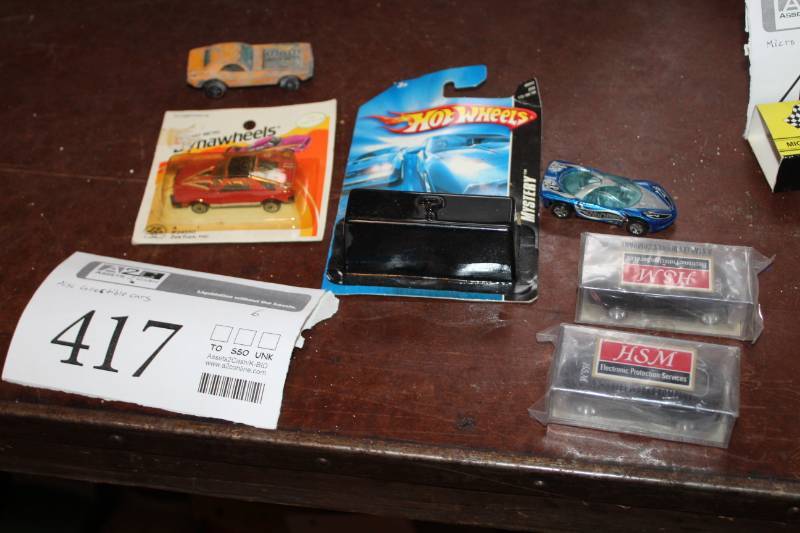 lot 417 image: Collectible Cars - HSM, Hotwheels, Dynawheels, And More