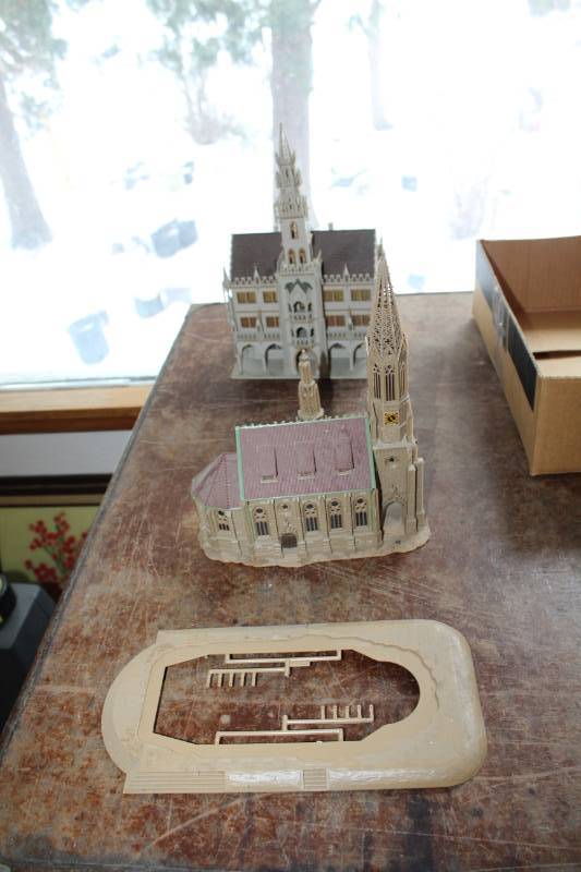 lot 561 image: Scale Model Churches