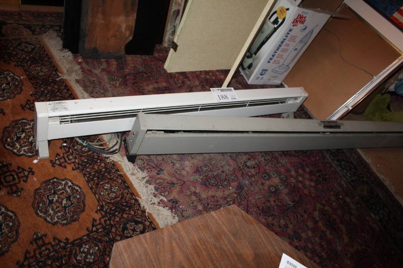 lot 188 image: Electric Baseboard RoomFloor Heaters