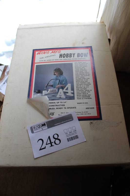 lot 248 image: Wing Mfg Hobby Bow