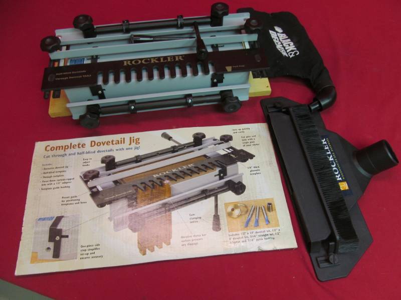 lot 80 image: Rockler dovetail jig