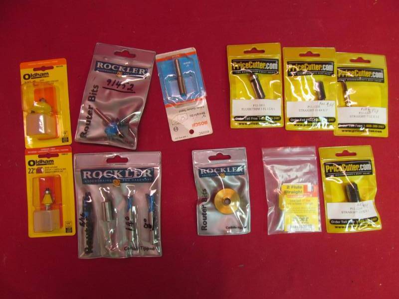 lot 104 image: router bits