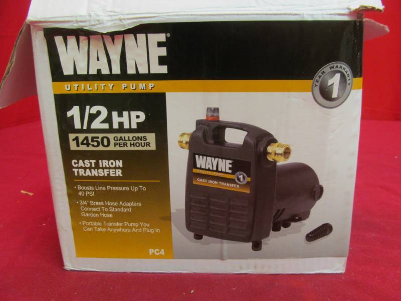 lot 129 image: Wayne Utility pump