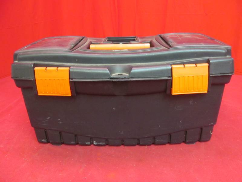 lot 140 image: Black n Decker tool box