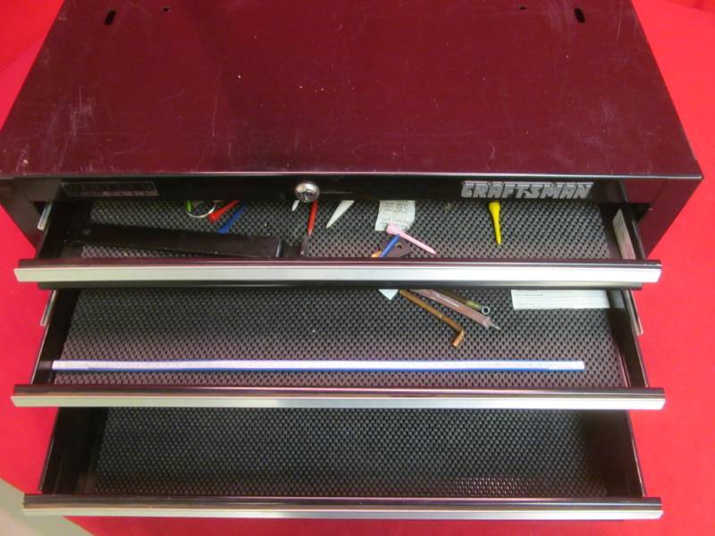lot 155 image: craftsman tool box
