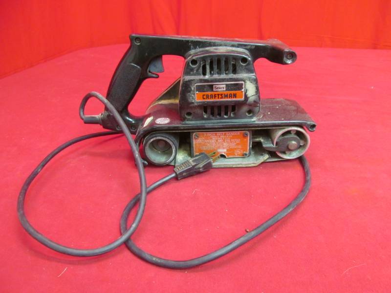 lot 212 image: Craftsman belt sander