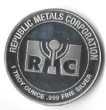 1 Ounce Fine Silver - Republic Metals Corporation