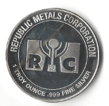 1 Ounce Fine Silver - Republic Metals Corporation