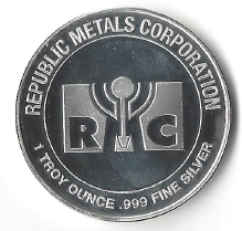 1 Ounce Fine Silver - Republic Metals Corporation