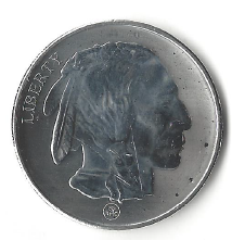 1 ounce Fine Silver - Native American Design