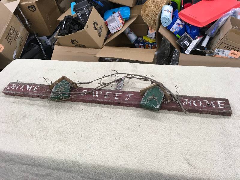lot 3 image: Home Sweet Home Sign