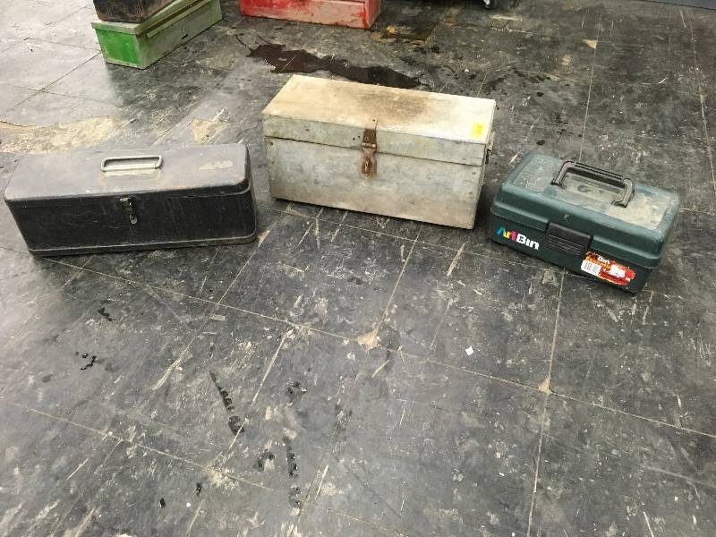 lot 27 image: Two Tool Boxes & Fishing Tackle Box