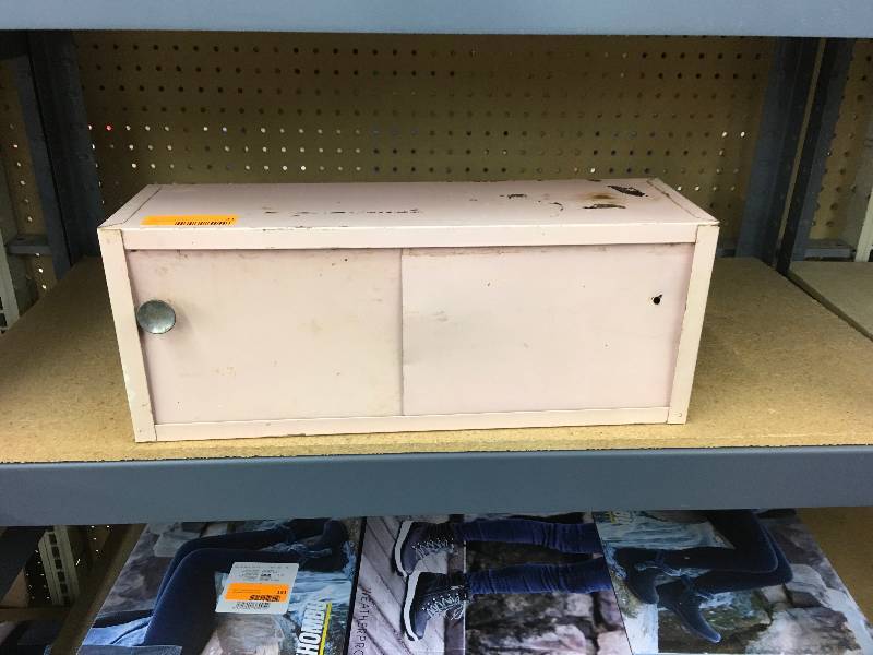 lot 31 image: Mini Pink Cabinet