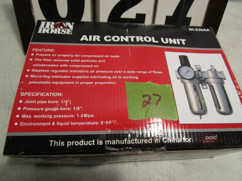 lot 27 image: Iron Horse Air Control Unit