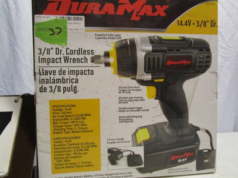 lot 37 image: DuraMax 38 Impact Wrench