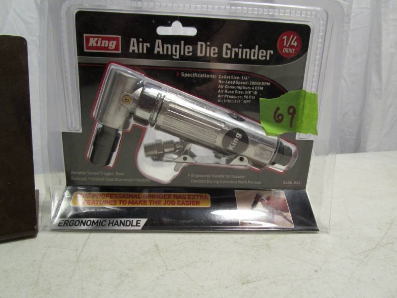 lot 69 image: King Air Angle Die Grinder