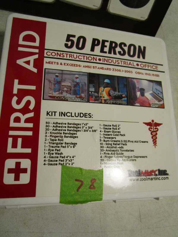 lot 78 image: First Aid Kit