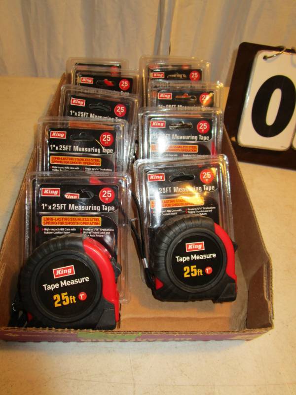 lot 81 image: King Measuring Tapes