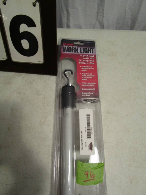 lot 96 image: Fluorescent Work Light