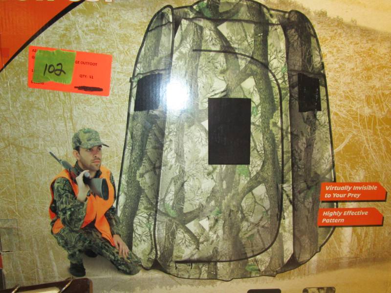 lot 102 image: Rockridge Outpost Ground Blind