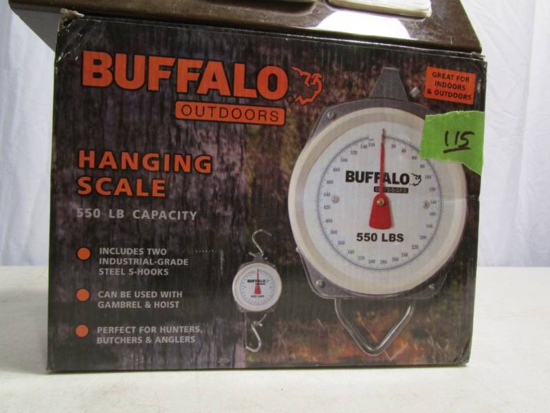 lot 115 image: Buffalo Outdoors Hanging Scale