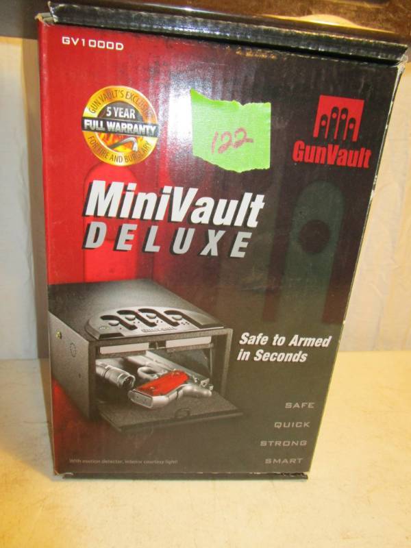 lot 122 image: Gun Vault Mini Vault