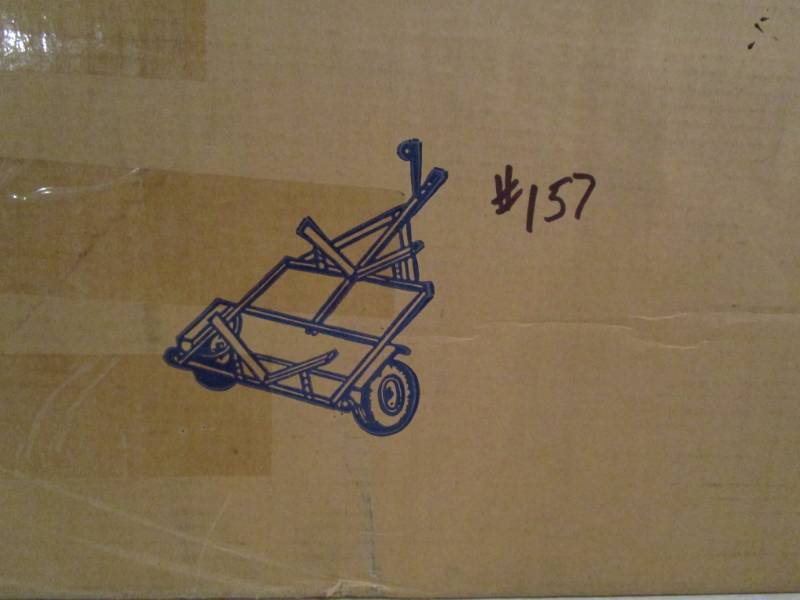 lot 157 image: Trailer Boat Cradle