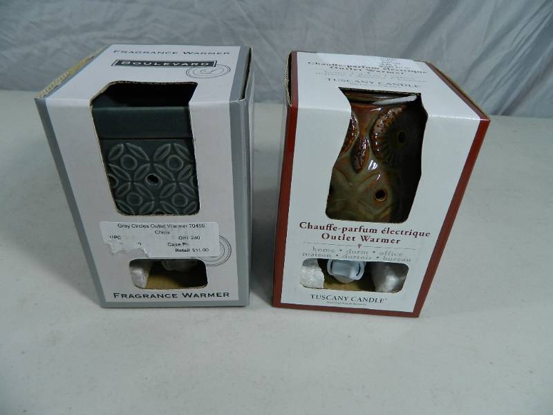 lot 20 image: 2 New Plug In Fragrance Warmers