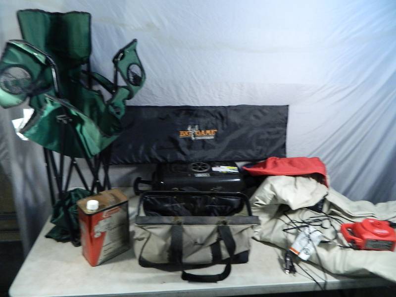 lot 127 image: Intex Air Mattress, Grill, More